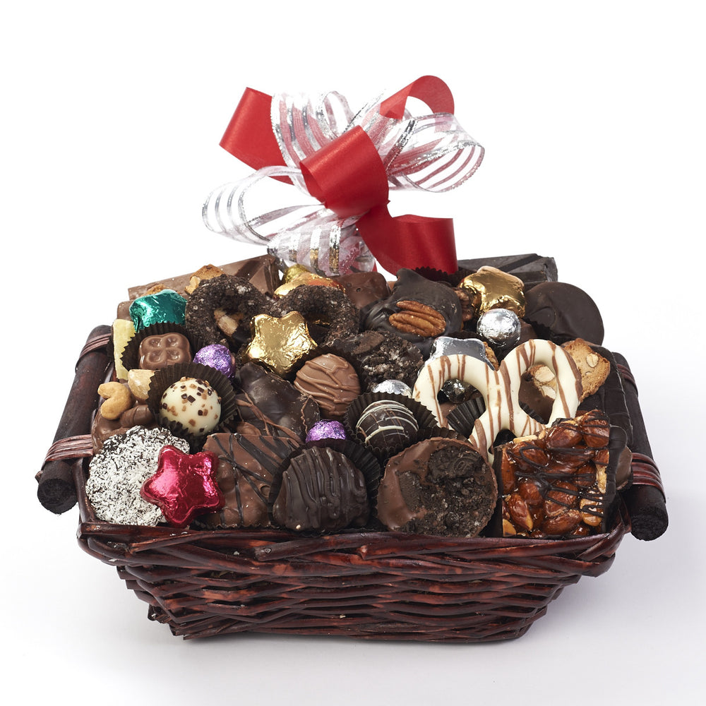 Holiday Chocolate Gift Basket kron chocolatier