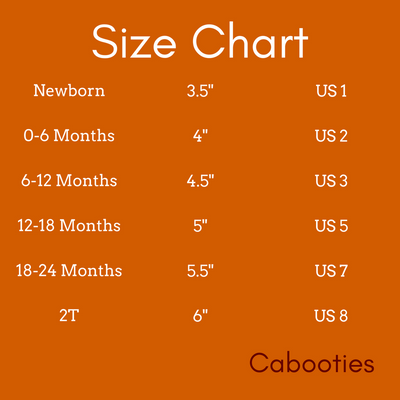 us baby shoe size