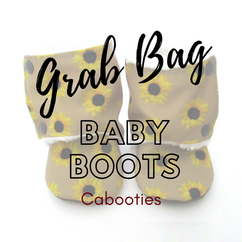 Mystery Grab Bag Soft Sole Baby and Toddler Boots that don't fall off