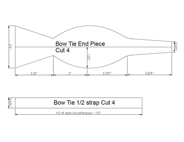 Bow Tie Sewing Pattern