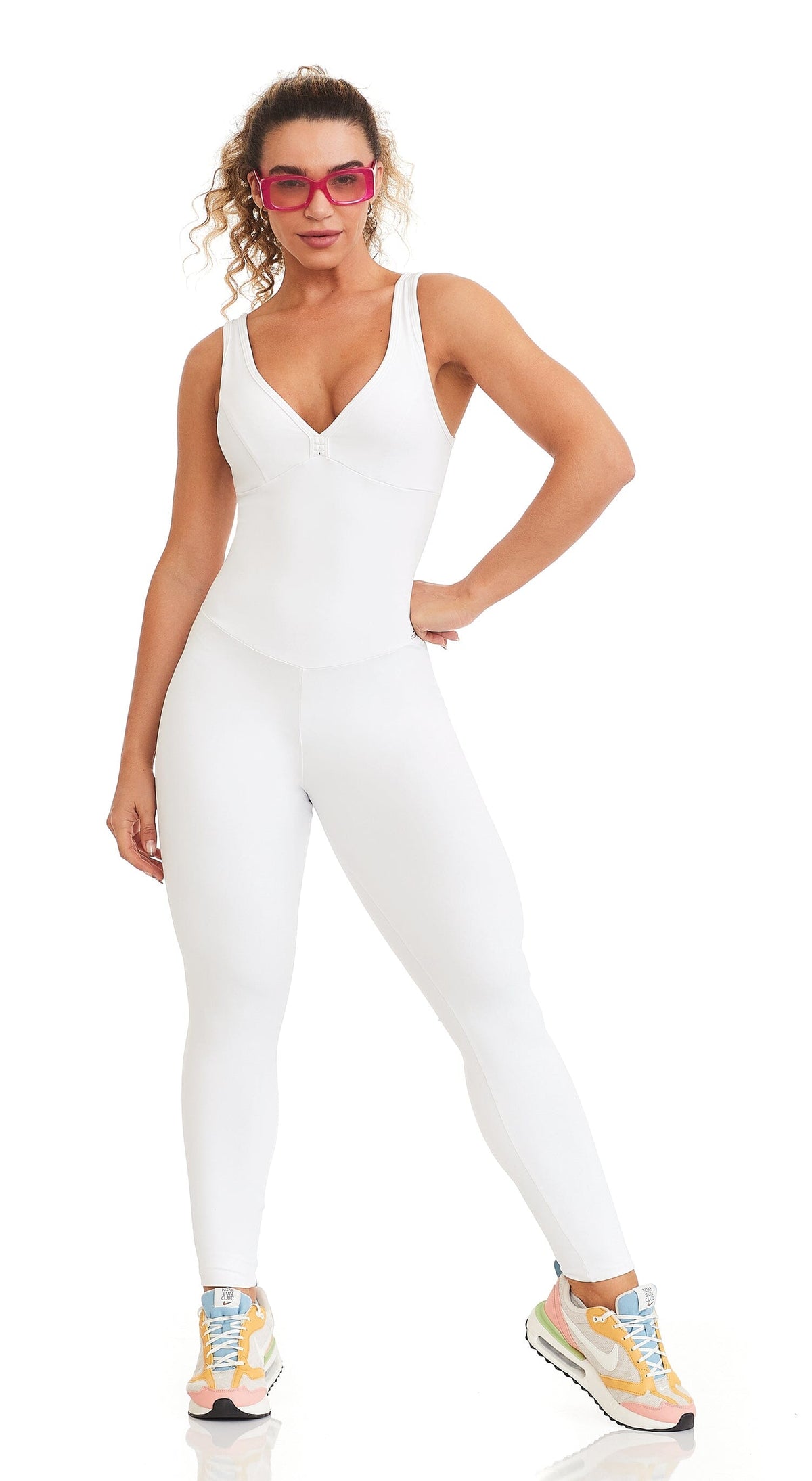 Juliana Fitness Jumpsuit with Body Shaping Compression – bonelement