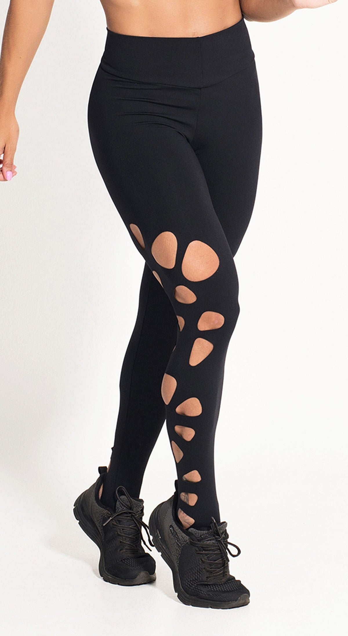 Brazilian Workout Legging  Scrunch Booty Lift! Torn Laser Cut