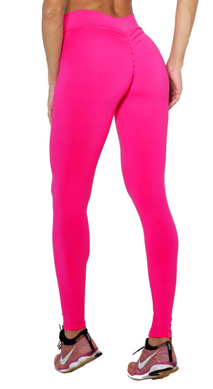 hot pink workout leggings