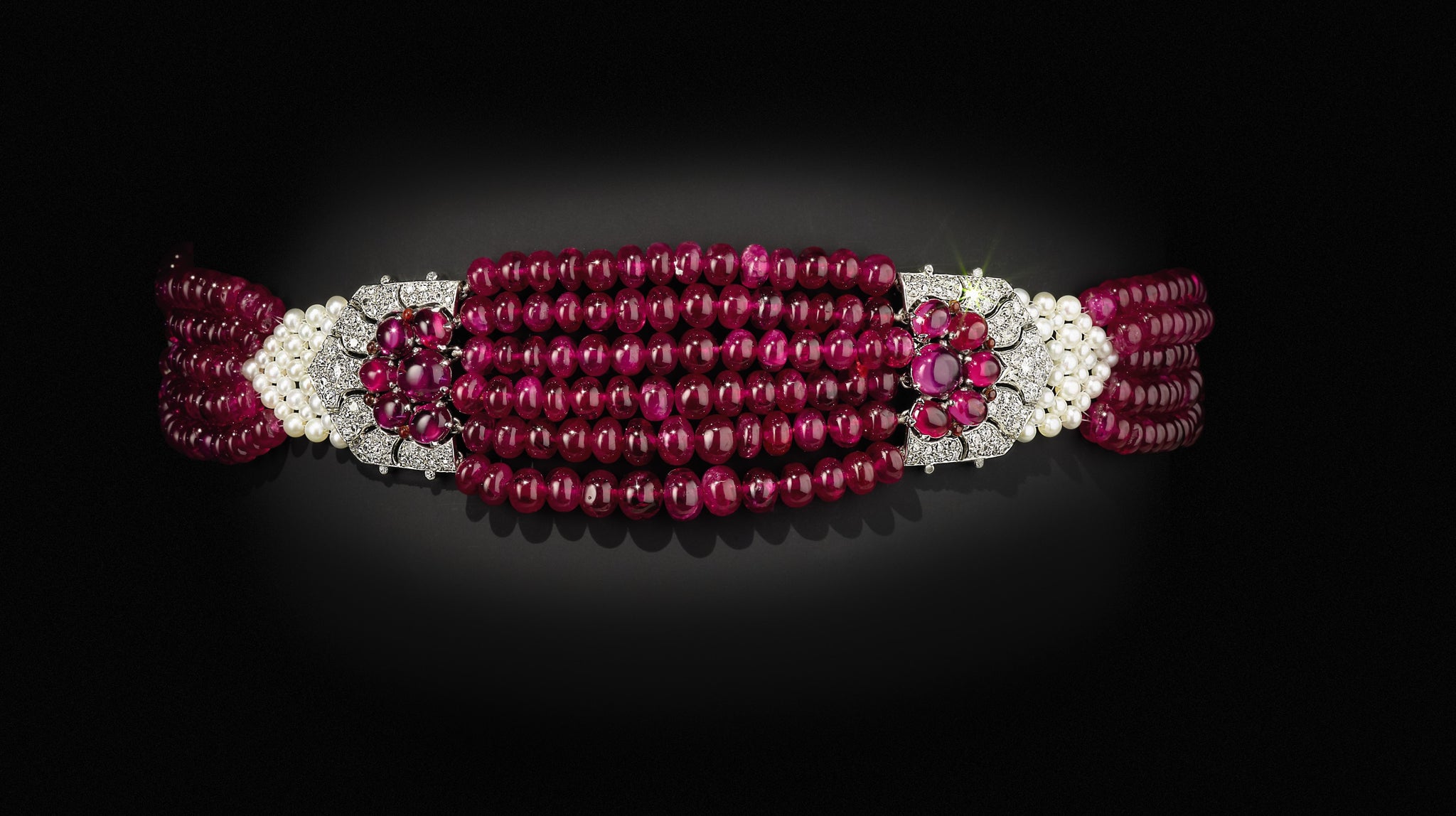 The Patiala Ruby Choker