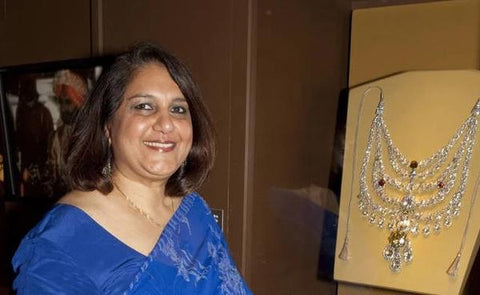 Jyotsna "Joey" Chawla with the Patiala Necklace