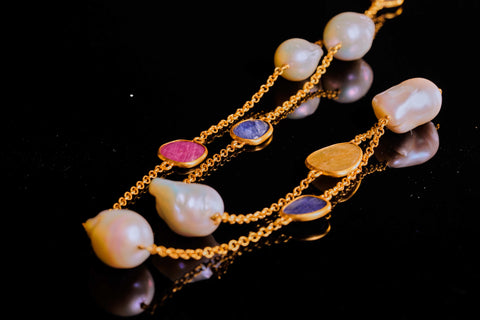 Manjusha Jewels Baroque Pearl Designs 