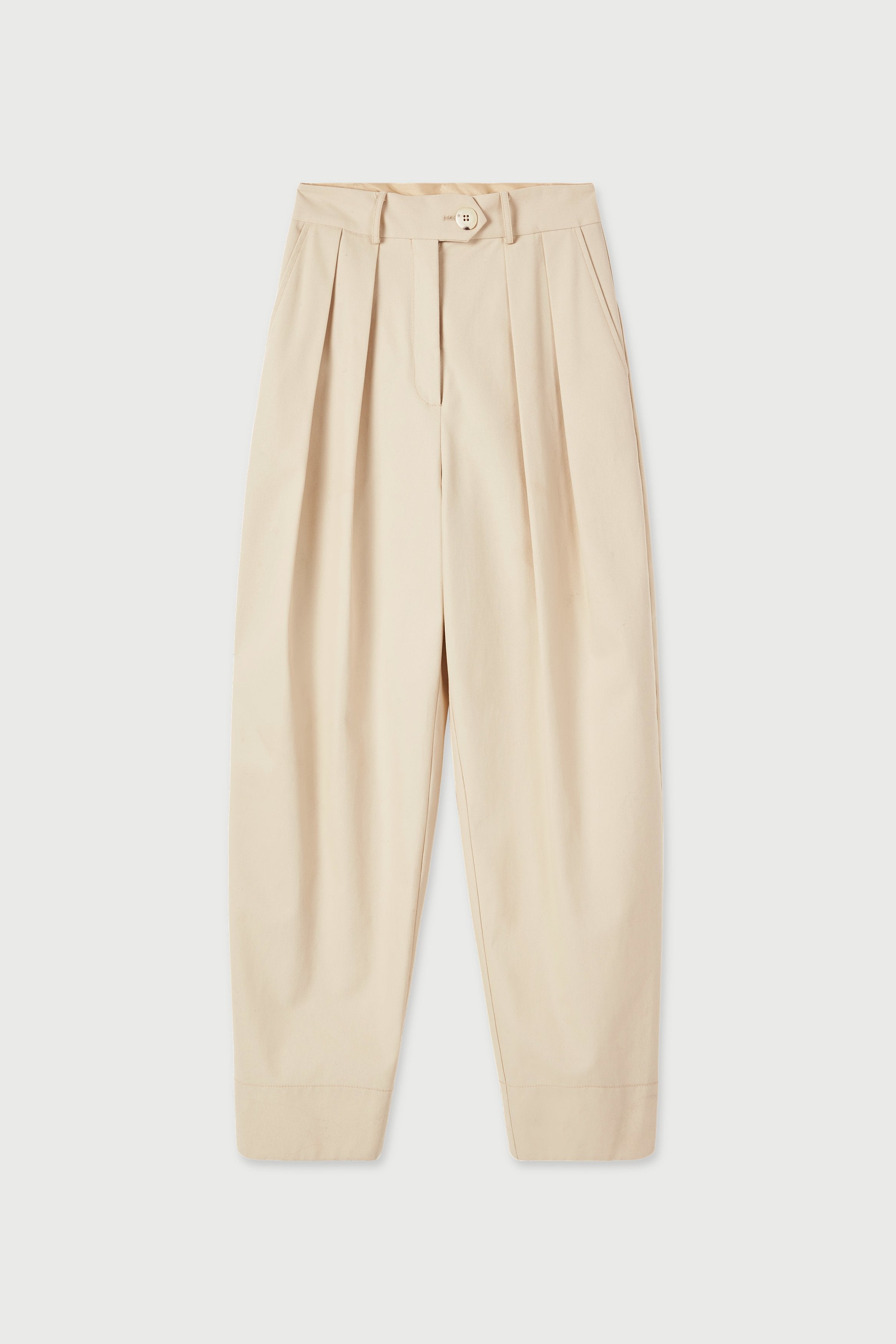 Spencer Pleat Front Cocoon Pant | Lee Mathews Official Online Store