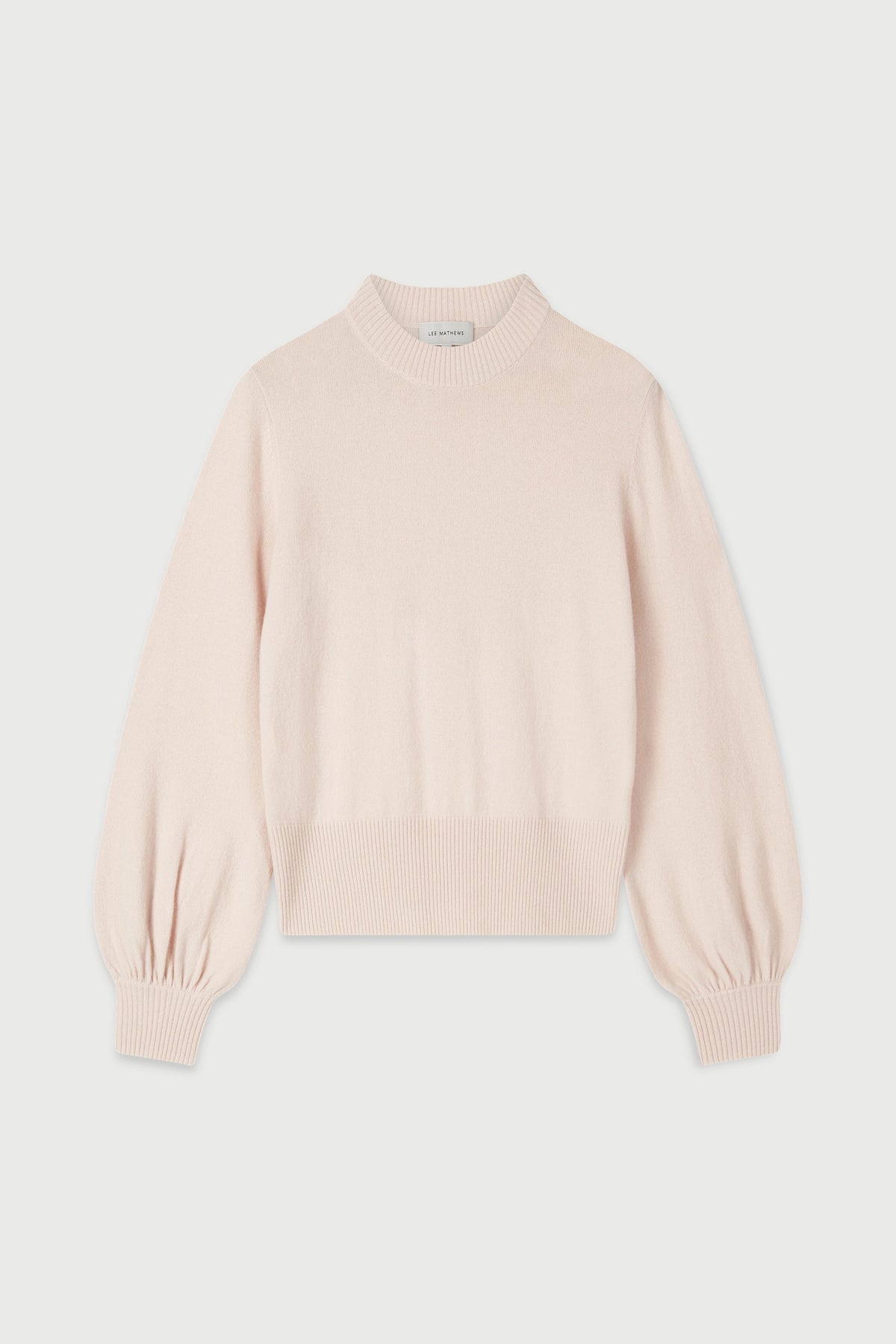 Cashmere Balloon Sleeve Sweater | Lee Mathews Official Online Store