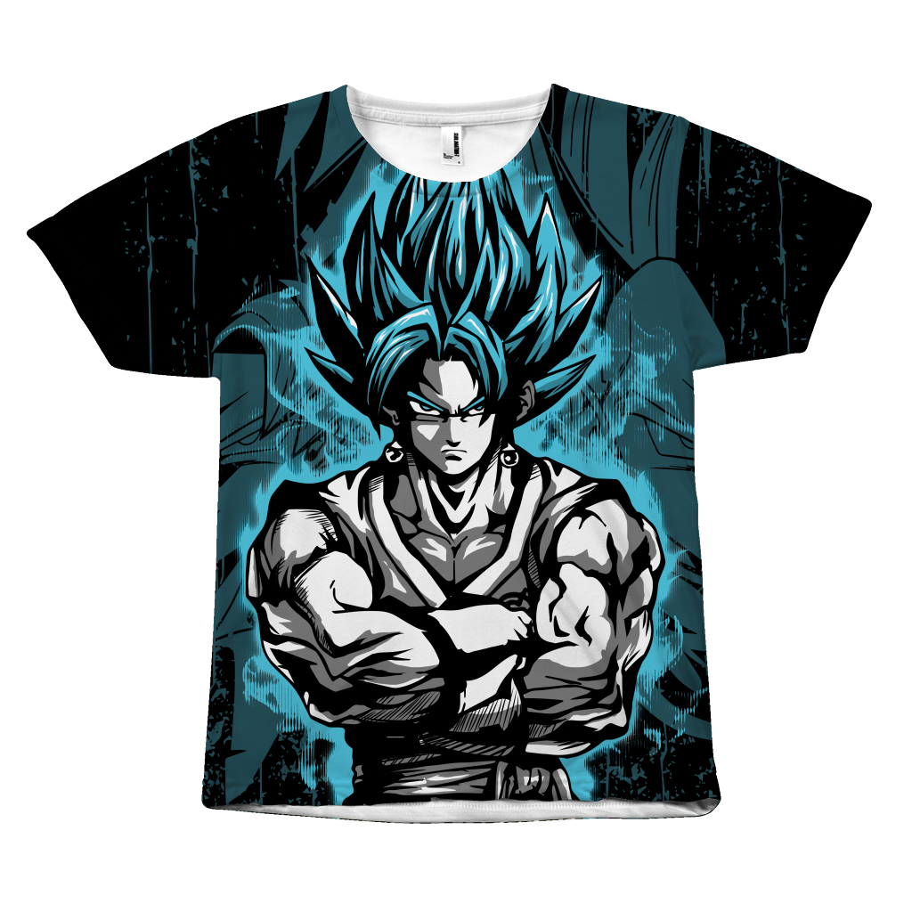 Super Saiyan Ssj Vegito God Blue All Over Print T Shirt Tl00897ao