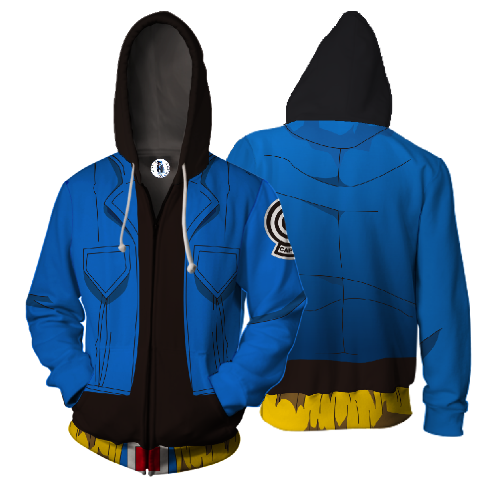 saiyan armor hoodie