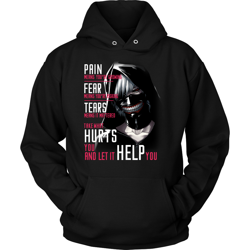 Tokyo Ghoul Kaneki Pain Unisex Hoodie T Shirt Tlho Tc International