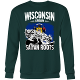 Super Saiyan I May Live in Wisconsin Sweatshirt T shirt - TL00147SW