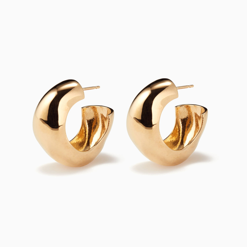 Large Celia Hoops | AGMES NYC