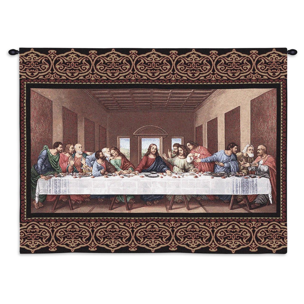Christian Decor Choice Tapestry Wall Hanging Throw The Last Supper