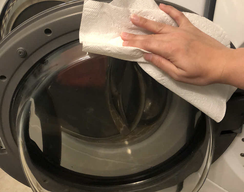 HOW TO clean your front load washing machine