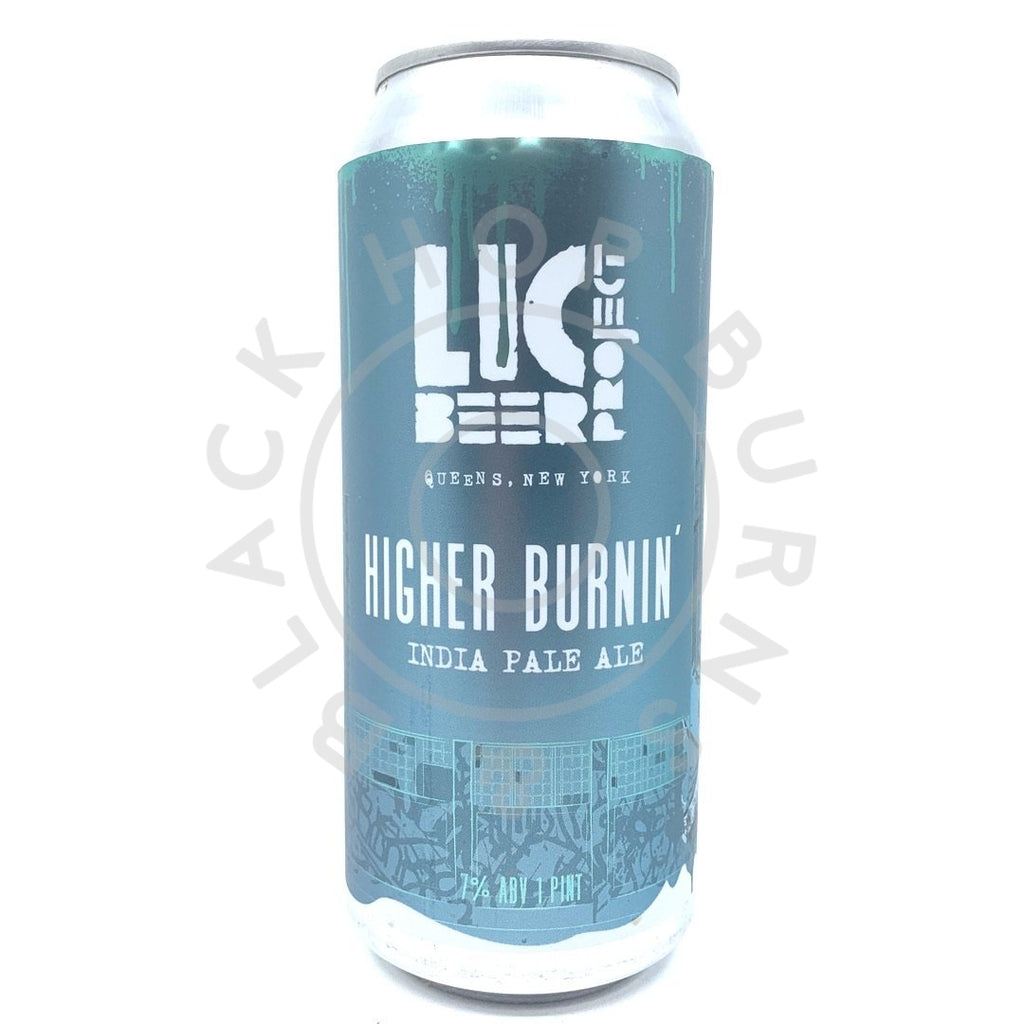 LIC Beer Project Higher Burnin IPA 7 473ml can  Small batch beer and  wine