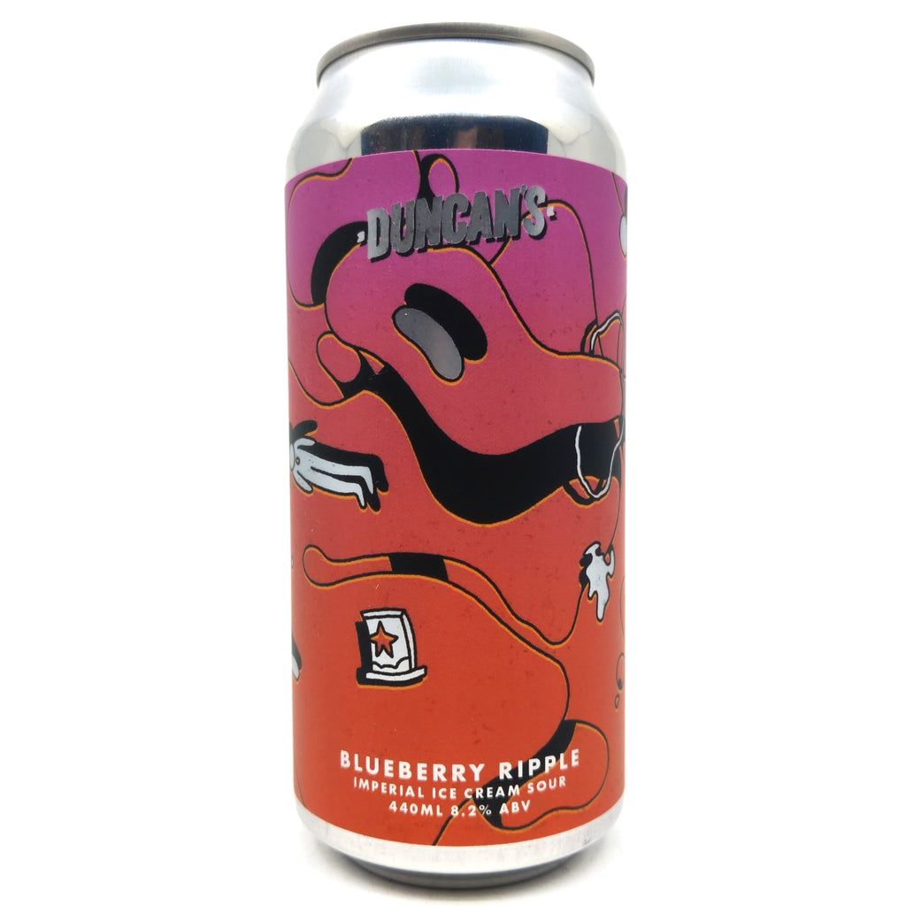 Duncan's Brewing Blueberry Ripple Imperial Ice Cream Sour 8.2% (440ml