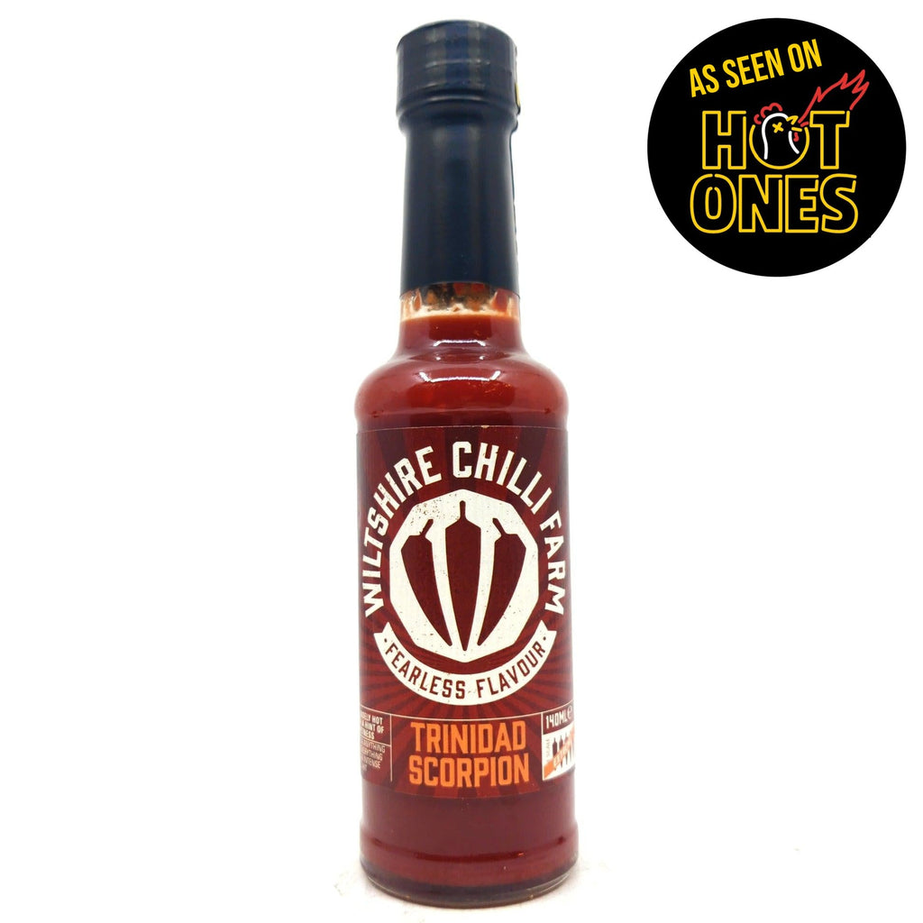 Wiltshire Chilli Farm Trinidad Scorpion Chilli Sauce 140ml Buy Online At Hop Burns And Black 