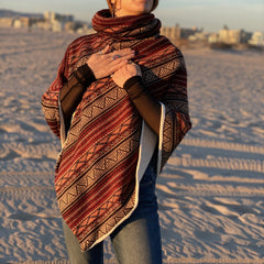 Red Totem/Winter Poncho