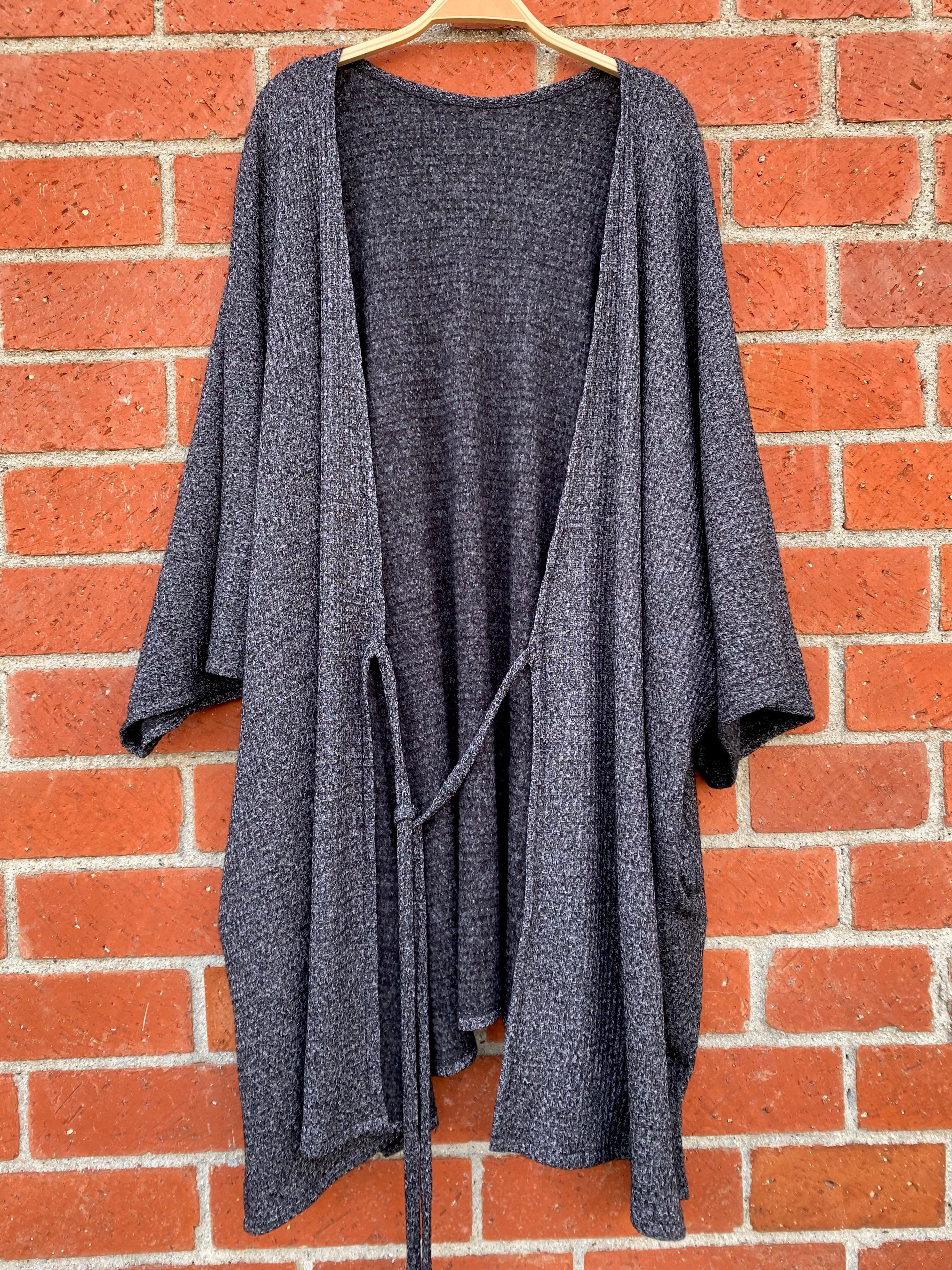 Ash Knit Kimono | Him