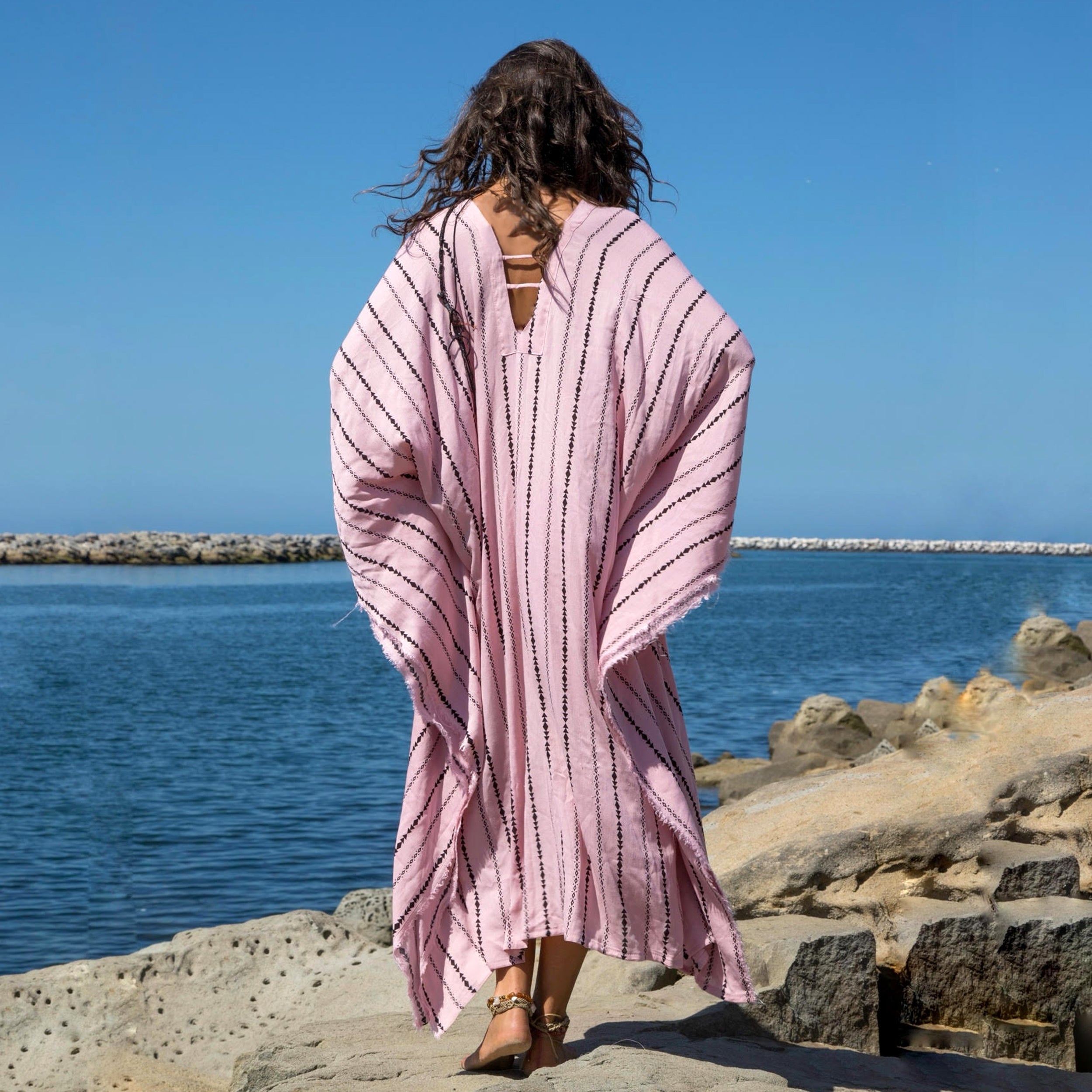 Pink + Coal | Summer Caftan