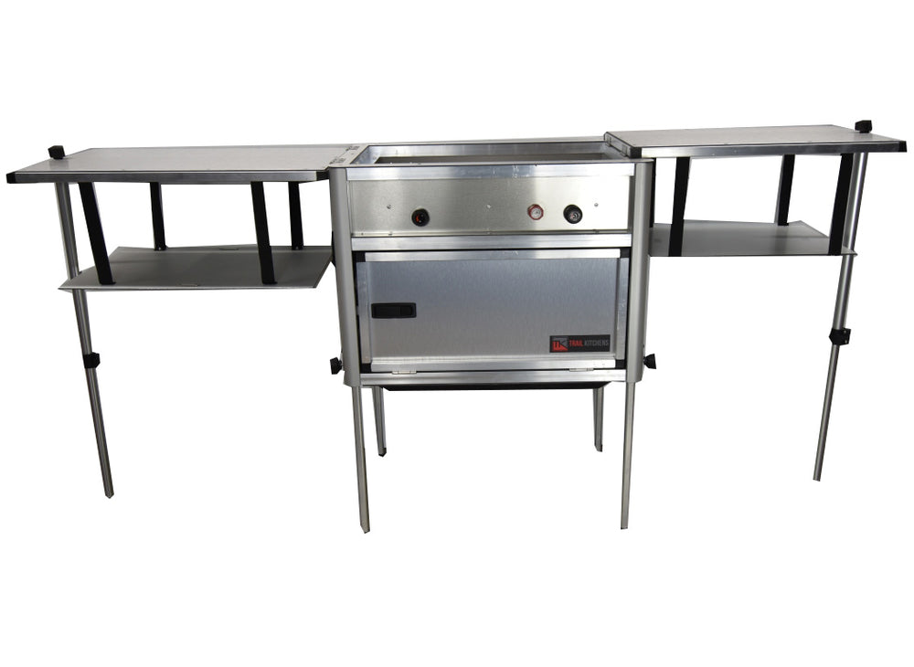 The Ultimate Portable Camp Kitchen W Stove Trail Kitchens   CampKitchenWStove New . 17white 1000x 