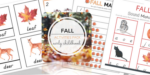 Montessori Fall Activities List