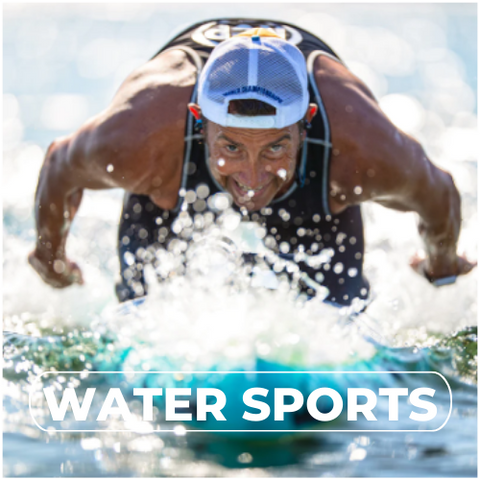 Products designed for water sports