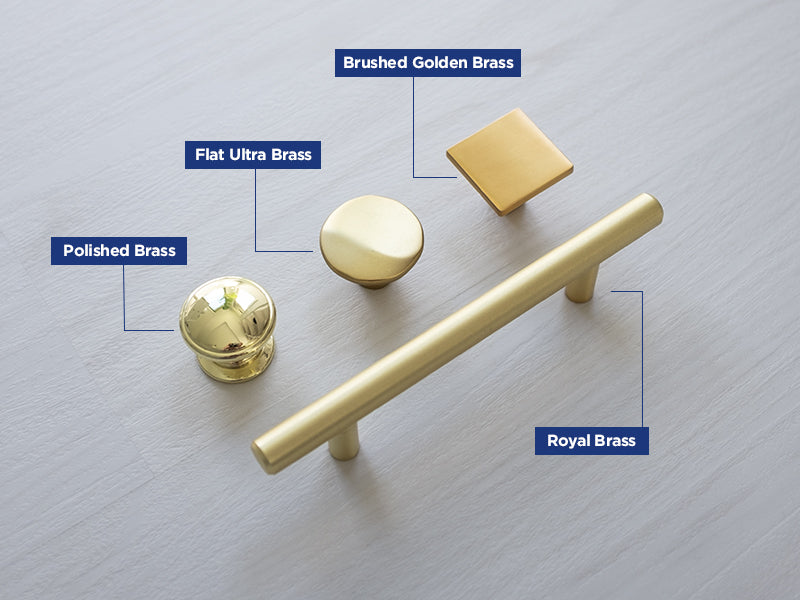 Top Gold & Brass Hardware Finishes and Key Differences – Hickory Hardware