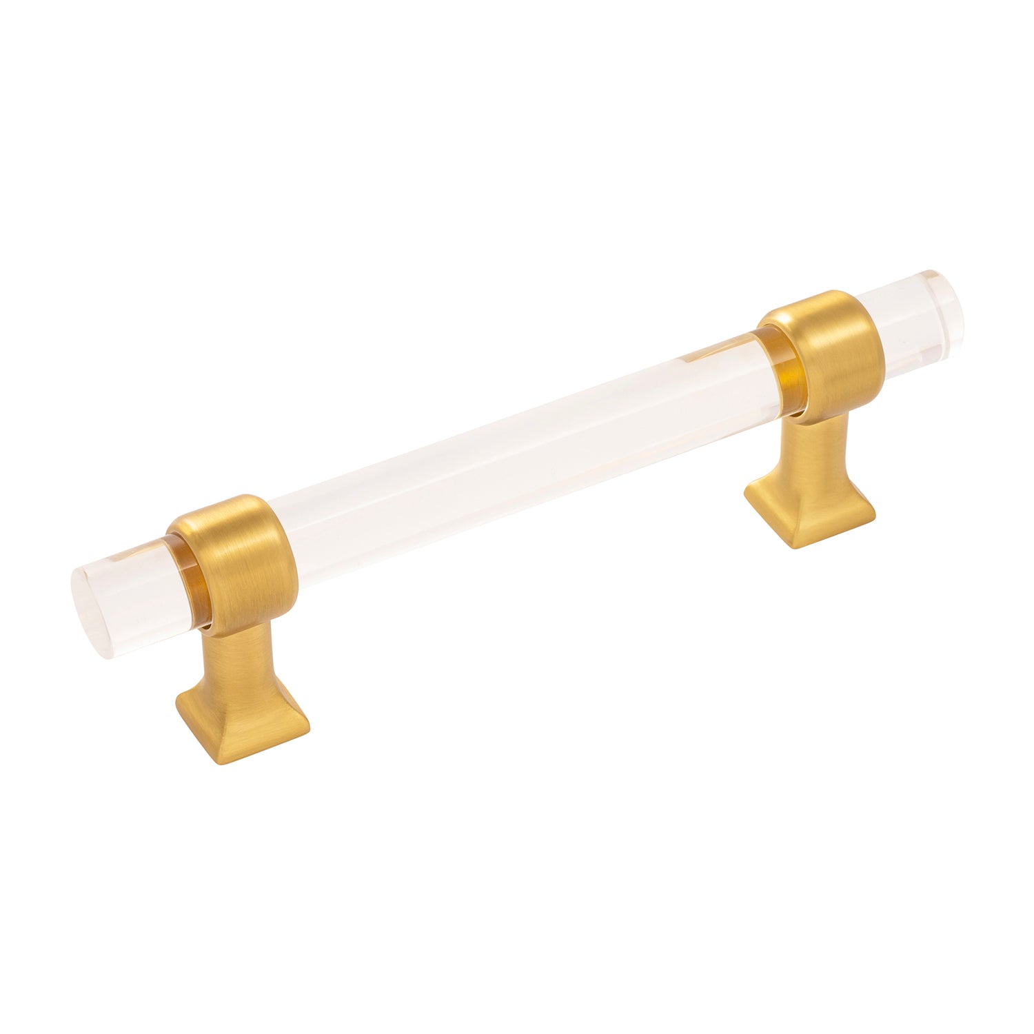 Cal Crystal Solid Brass 3-7/8 Cup Cabinet Pull - Bed Bath & Beyond -  16308359