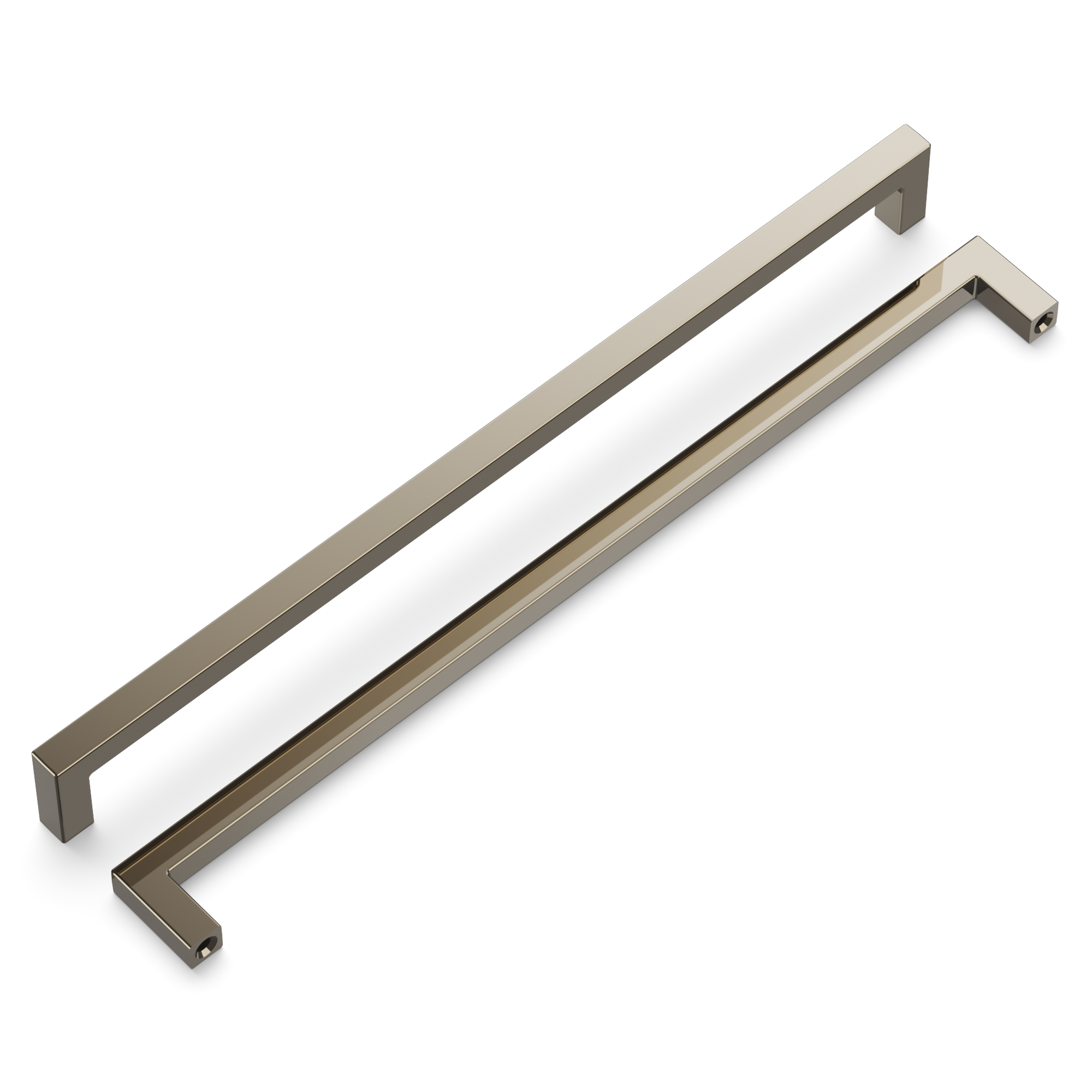 Satin Nickel Cabinet Pulls in Brushed Nickel Finish - Bed Bath