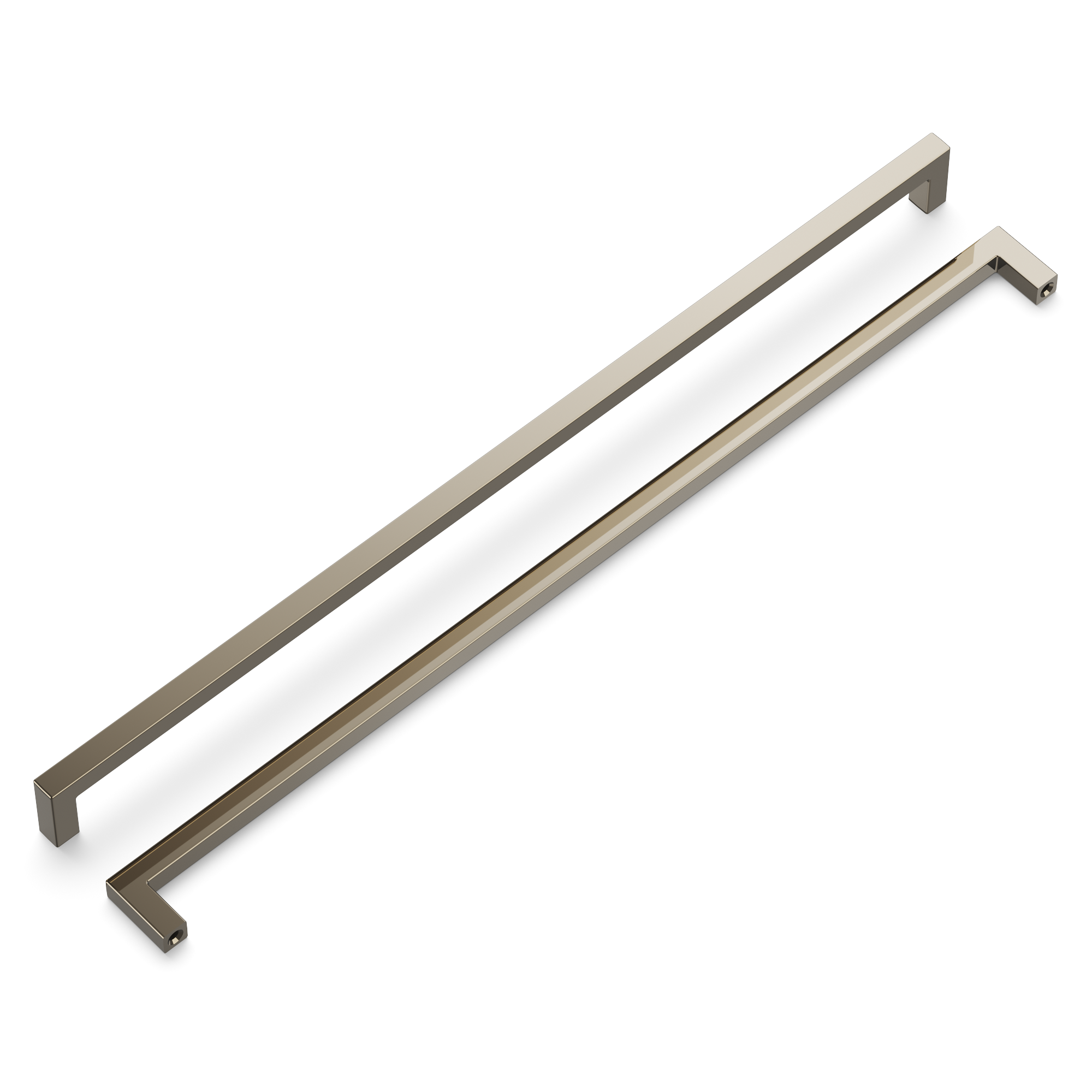 HICKORY HARDWARE Bridges Collection 6-5/16 in. (160 mm) C-C Oil-Rubbed  Bronze Highlighted Finish Cabinet Door and Drawer Pull P3235-OBH - The Home  Depot