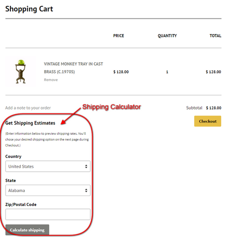 Shipping Calculator