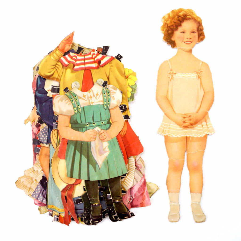 vintage paper dolls