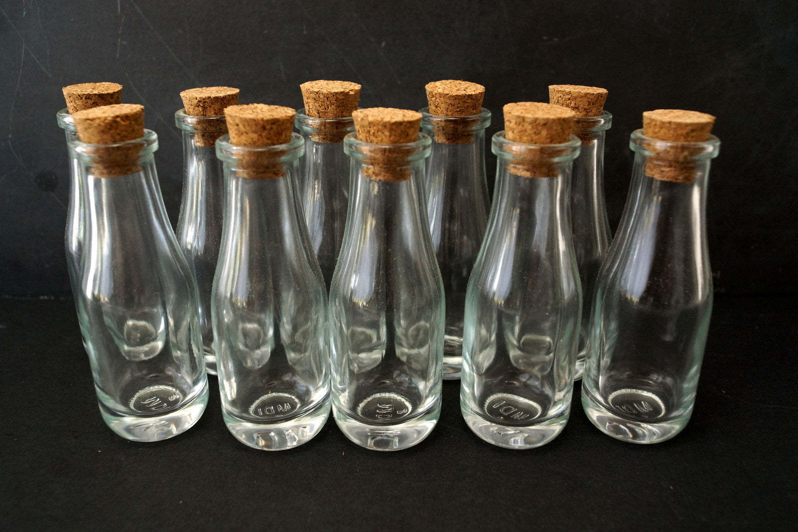 Small Glass Bottle With Cork 4 Tall X 1 25 Diameter 40 Ml Capacit