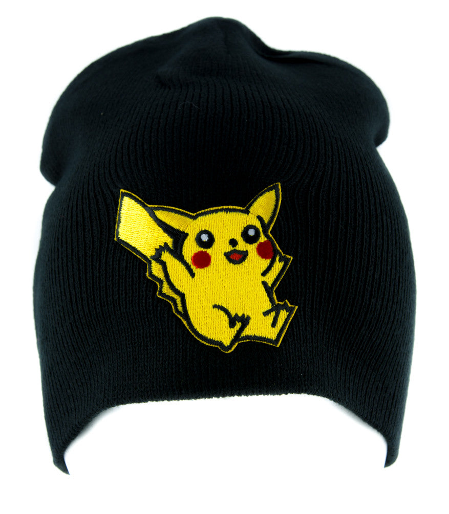 Pikachu Pokemon Go Beanie Alternative Style Clothing Knit Cap Gotta Catch Em All