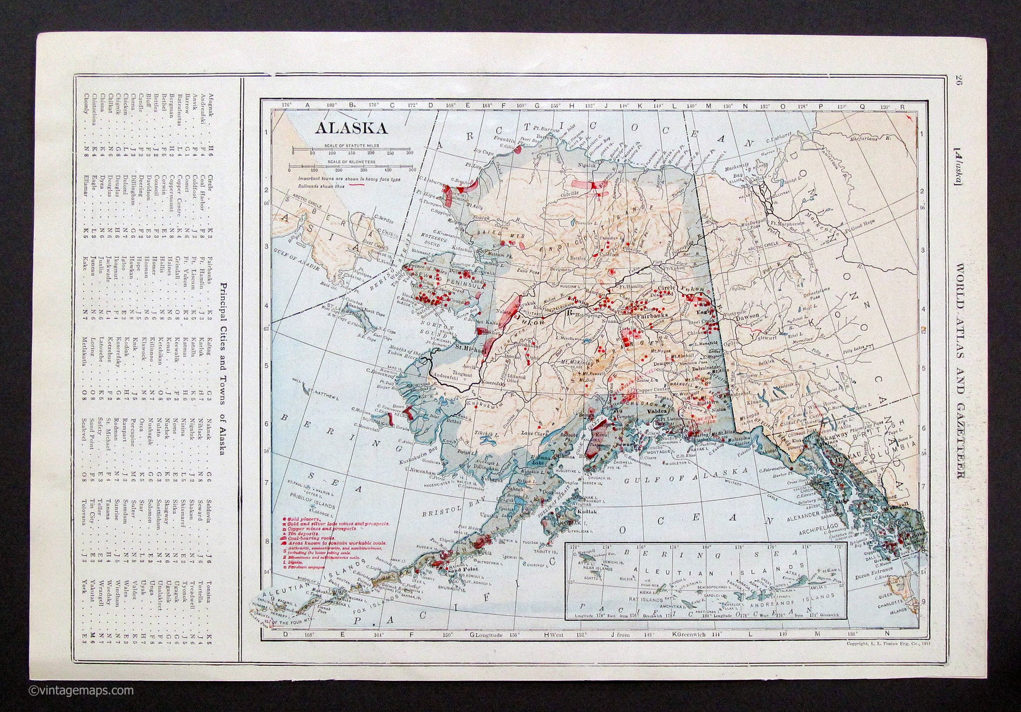 Alaska County Map