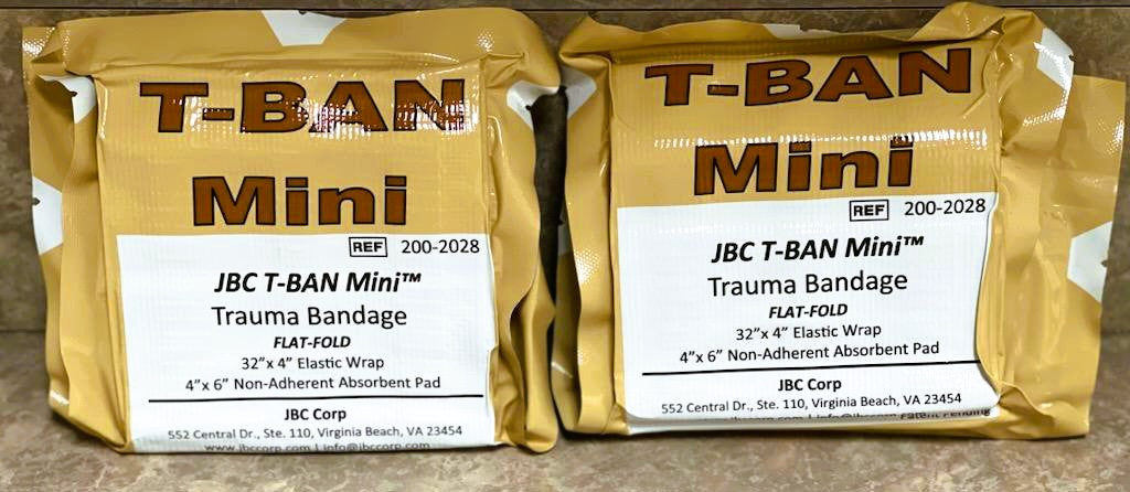 T-Ban Mini Trauma Bandage (CS/25 Exp : 04/2026) - JBC Corp