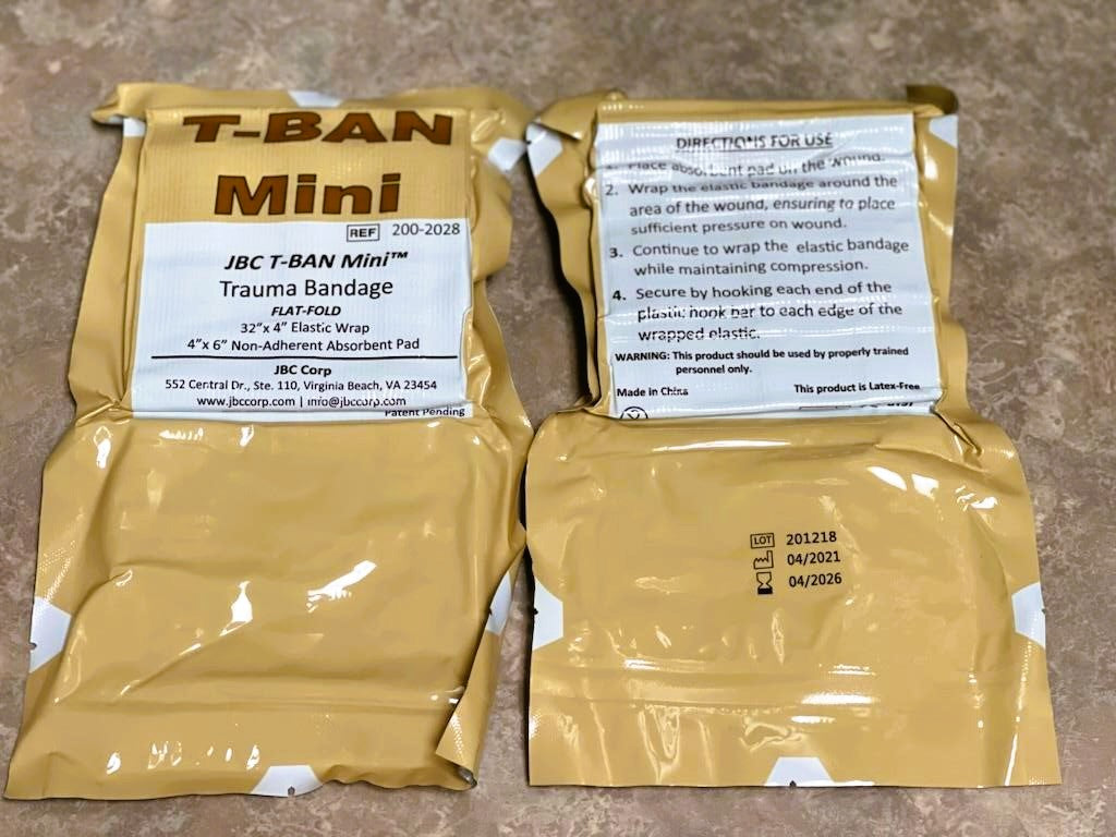 T-Ban Mini Trauma Bandage (CS/25 Exp : 04/2026) - JBC Corp