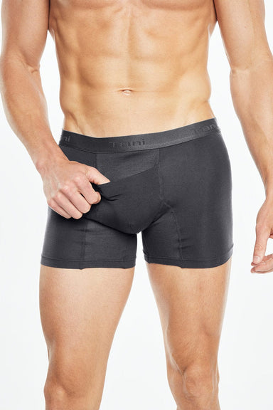 Experience Convenience: Pouch Boxer Briefs with Fly - Tani USA