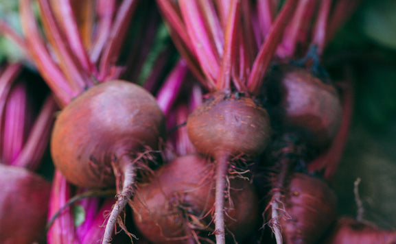 organic beets for citrus salad