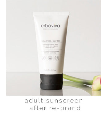 erbaviva - adult sunscreen