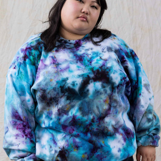 Tie Dye T-Shirt - Black/Jade