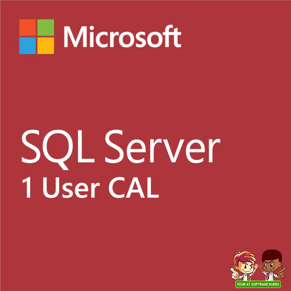 Microsoft SQL Server 2022 1 User Client Access License (CAL) Retail