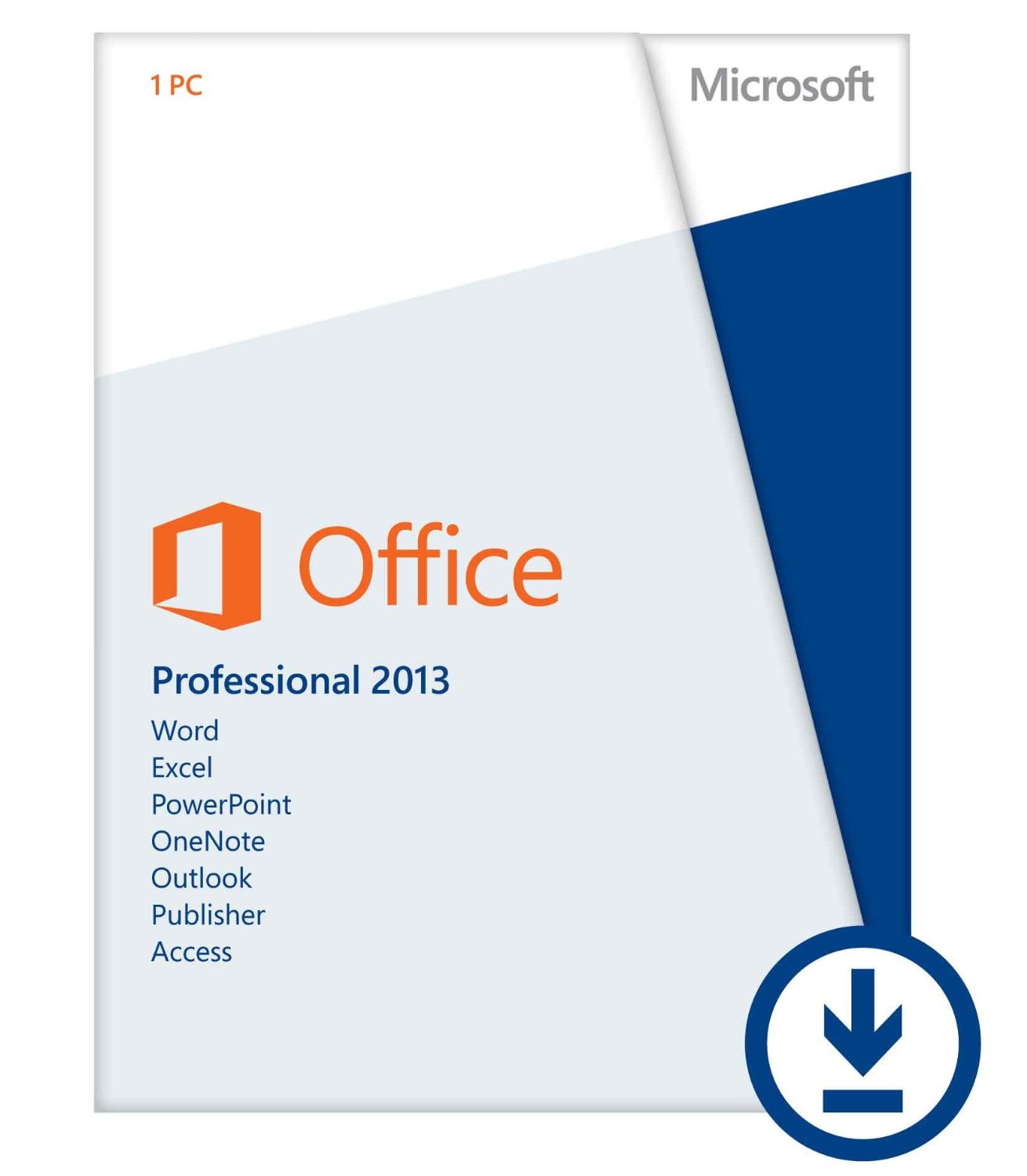 Microsoft Office 13 Professional Direct Digital Download 1 Pc License