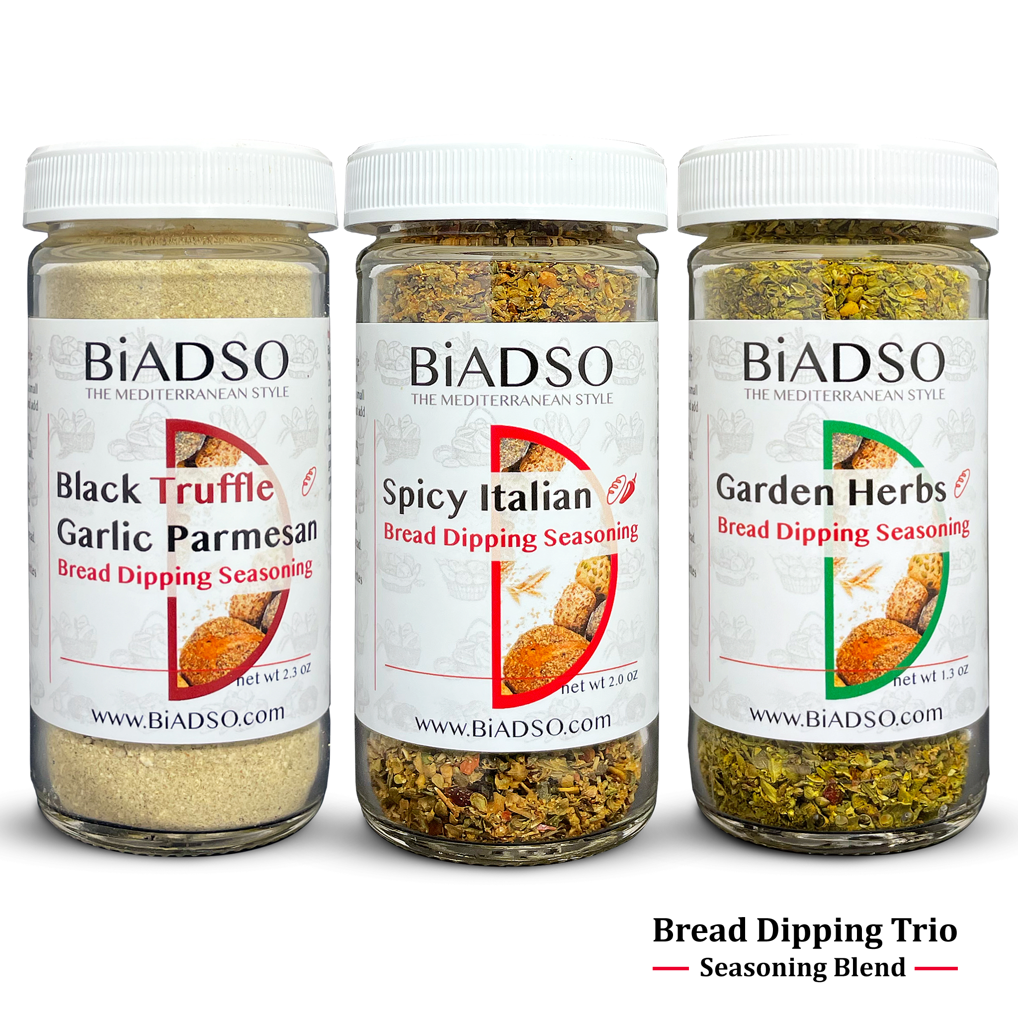 Bread Dipping Seasonings Collection
