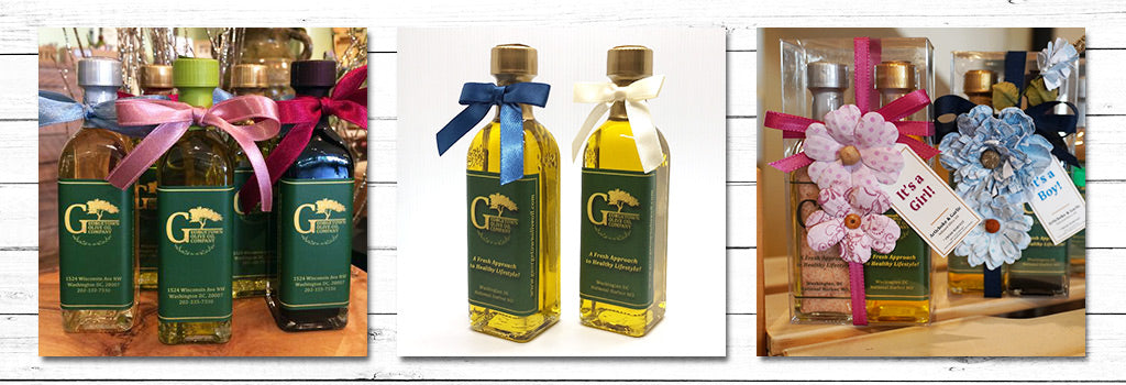 wedding favors oil and vinegar georgetown olive oil co