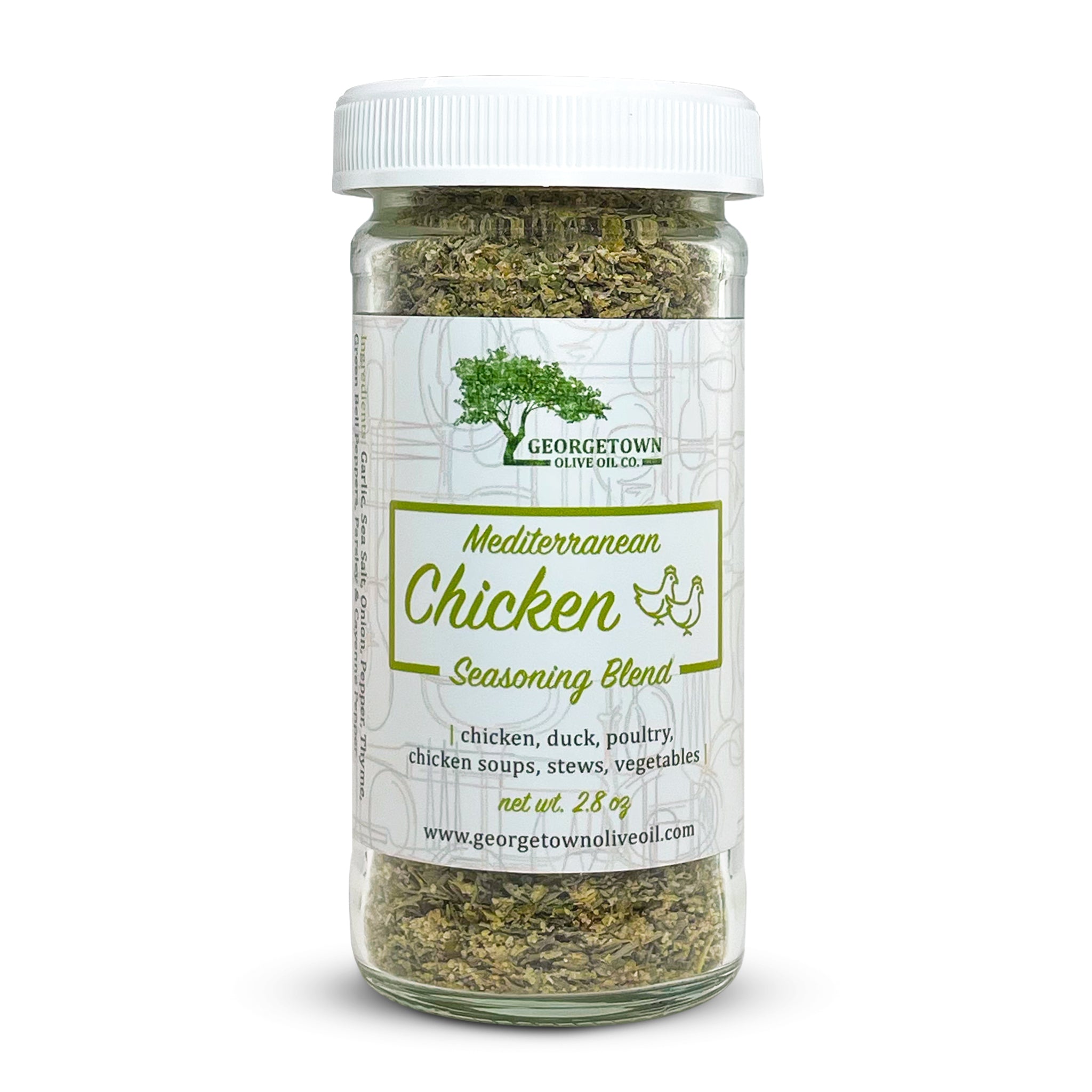 Chicken Seasoning Mediterranean Blend Georgetown Olive Oil Co