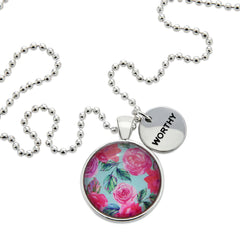 Spring Jewellery Necklace French Rose