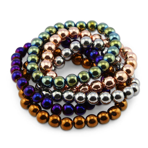 vintage layer bracelets